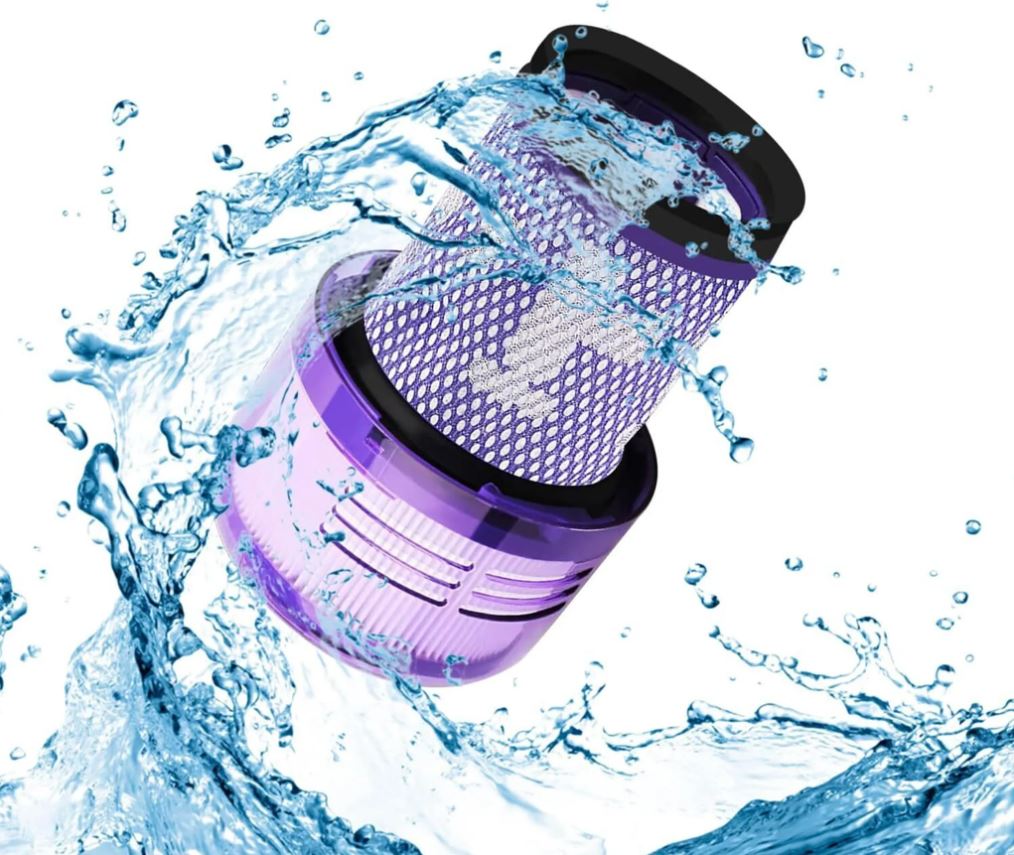 3 Stück HEPA Filter für Dyson V12 Detect Slim Absolute