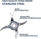 Messer für Thermomix TM31 Küchenmaschine Mixmesser Edelstahl - mit Dichtung