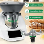 Teigmesser für Thermomix TM6, TM5, Edelstahl Teigmischmesser