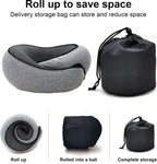 Reise-Nackenkissen, Kinnstützkissen, verstellbares Kissen für Zuhause