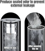 2er-Set Waschbecken-Stöpsel mit Haarfänger, Pop-up Abflussfilter aus Edelstahl mit herausnehmbarem Filterkorb