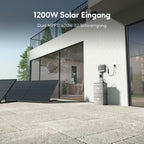 Zendure 800W Balkonkraftwerk Solaranlage Komplettset - 430W x2 bifaziale Solarmodule inkl. Zubehör